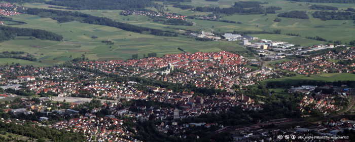 © pilot_micha | Luftbild Crailsheim | https://flic.kr/p/cnWYzC